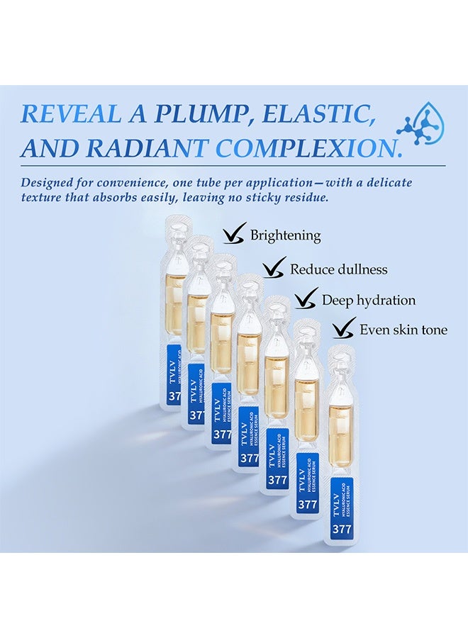 TVLV 377 Hyaluronic Acid Sodium Essence Liquid Deep Moisturizing, Reducing Dark Spots and Brightening - 10-Flask Essence Liquid - Image 5